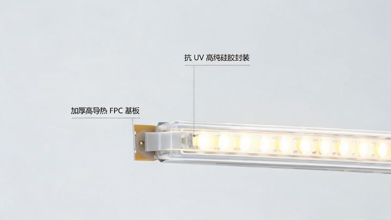 jimeng-2026-07-24-2086-图片主题:正邦光电工程级 COB 灯带工艺细节特写图 画面构图:微距特写实拍视角... jimeng-2026-07-24-2086-图片主题:正邦光电工程级 COB 灯带工艺细节特写图 画面构图:微距特写实拍视角...