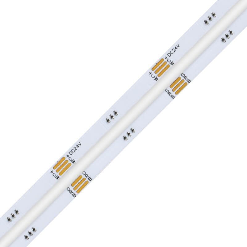 840LED/m RGBCW五合一COB幻彩灯带｜智能IC控制RGBW+CCT柔性LED灯带 - 1