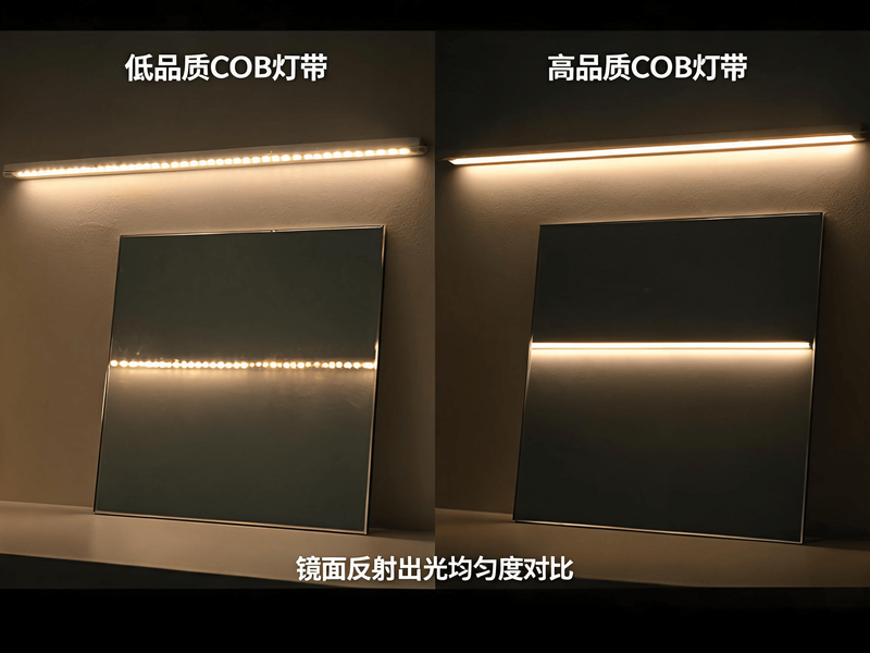低价 COB 灯带隐患多！教你快速区分好坏 COB 灯带，采购避坑指南