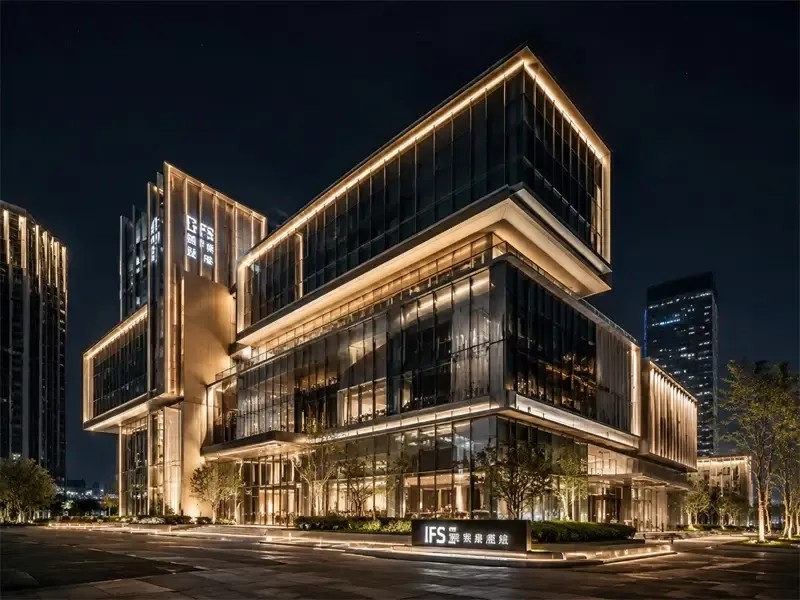 建筑外墙轮廓案例