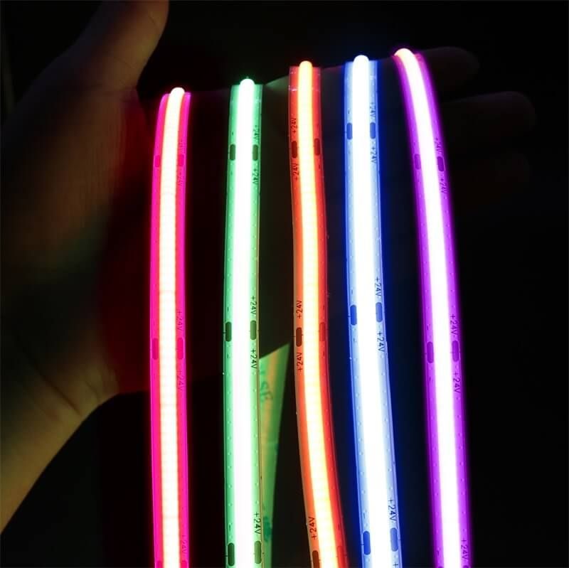 1056LED/m COB幻彩灯带｜24V SPI智能控制柔性LED灯带｜动态渐变照明应用 - 4
