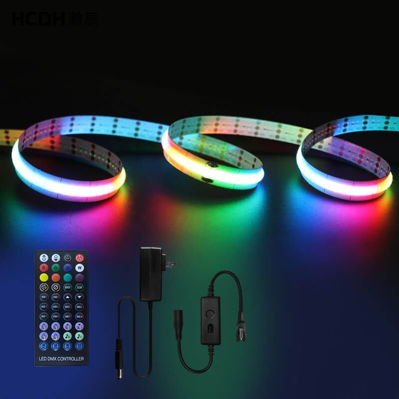 1056LED/m COB幻彩灯带｜24V SPI智能控制柔性LED灯带｜动态渐变照明应用 - 3