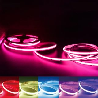 640LED/m COB RGB灯带｜DC24V柔性LED灯带｜全彩氛围照明应用 - 4