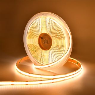 608LED/m 双色温COB灯带｜DC24V可调色温柔性LED灯带 - 4