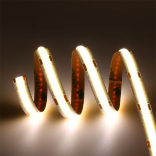 480LED/m双色温COB灯带｜DC12V/24V可调色温柔性LED灯带｜线性照明应用 - 3
