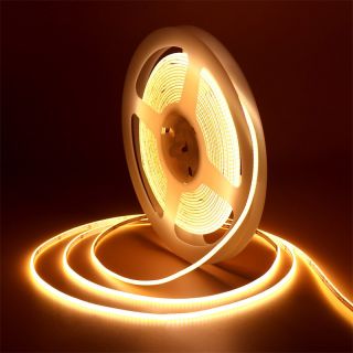 3V RGB COB灯带｜2.7mm超窄柔性LED灯带｜5W/m低压电池供电应用 - 2
