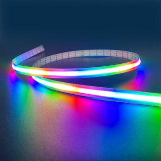 1056LED/m COB幻彩灯带｜24V SPI智能控制柔性LED灯带｜动态渐变照明应用